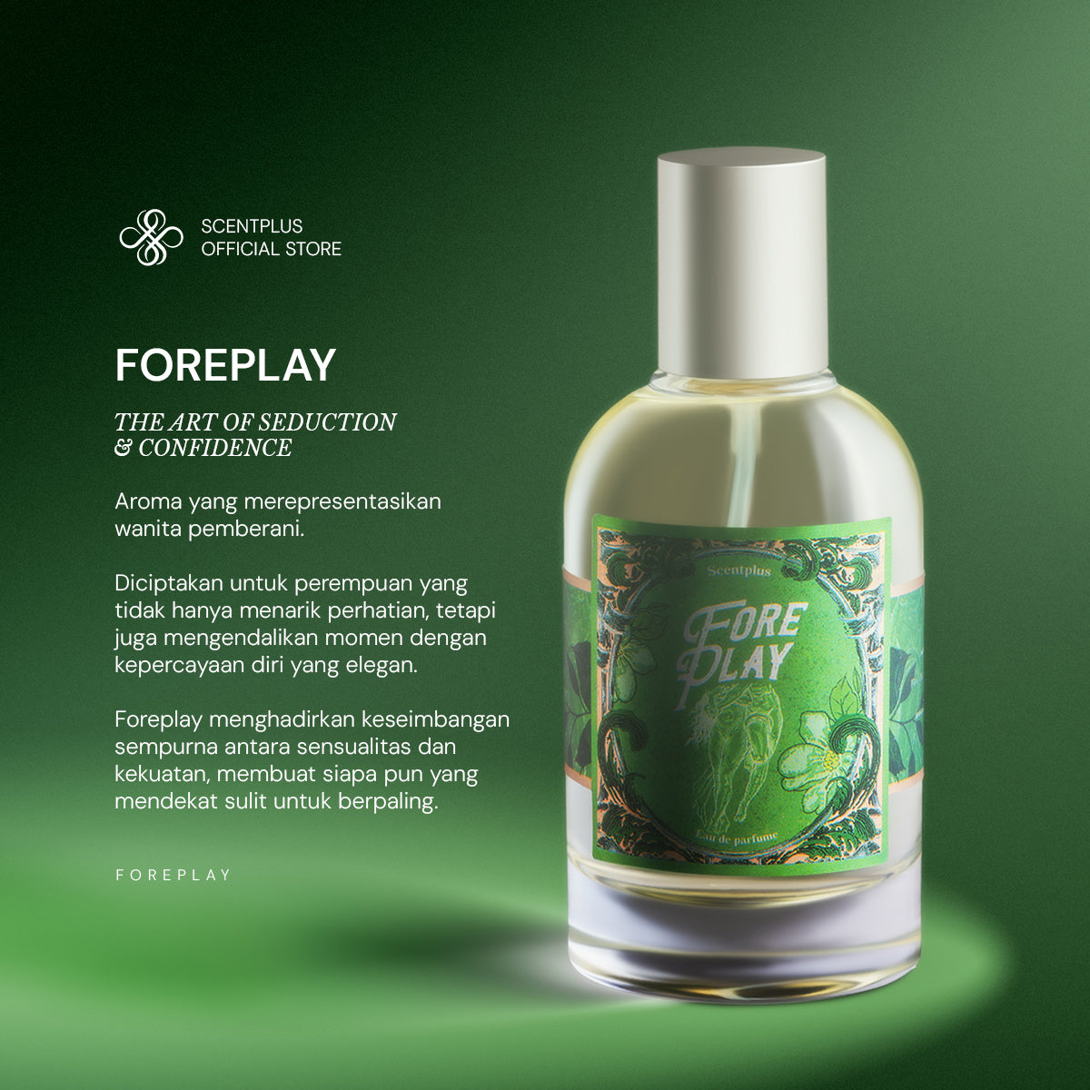 Scentplus Foreplay Eau De Parfume - Scentplus Parfum Wanita