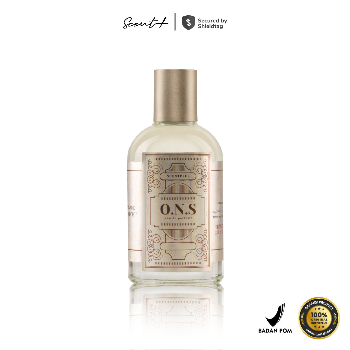 Scentplus Men O.N.S Eau De Parfum Wangi Lemon Mint dan Pink Pepper