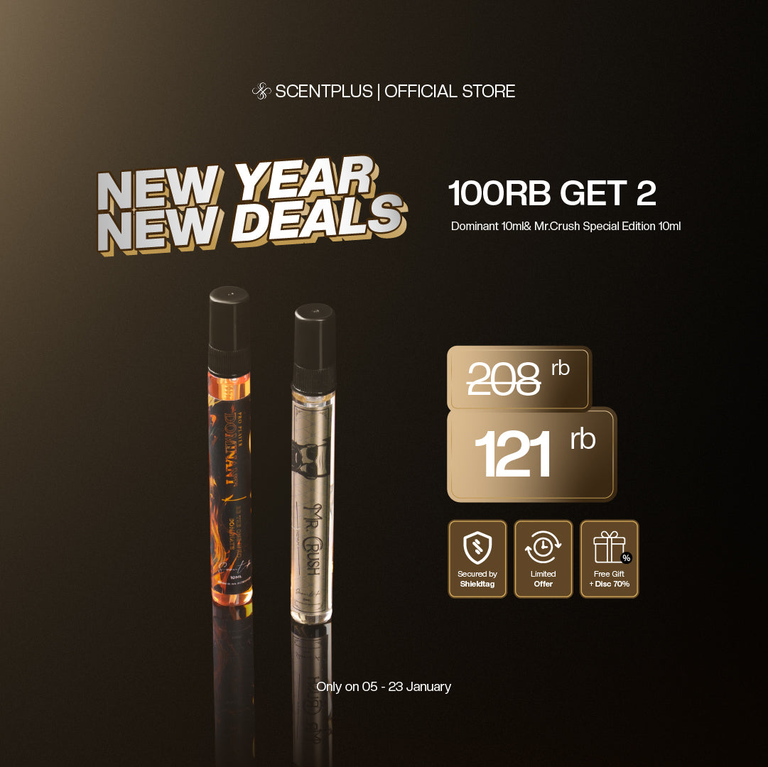 100RB GET 2 - Bundling Woman/Men Parfume 10ml - New Year, New Deals