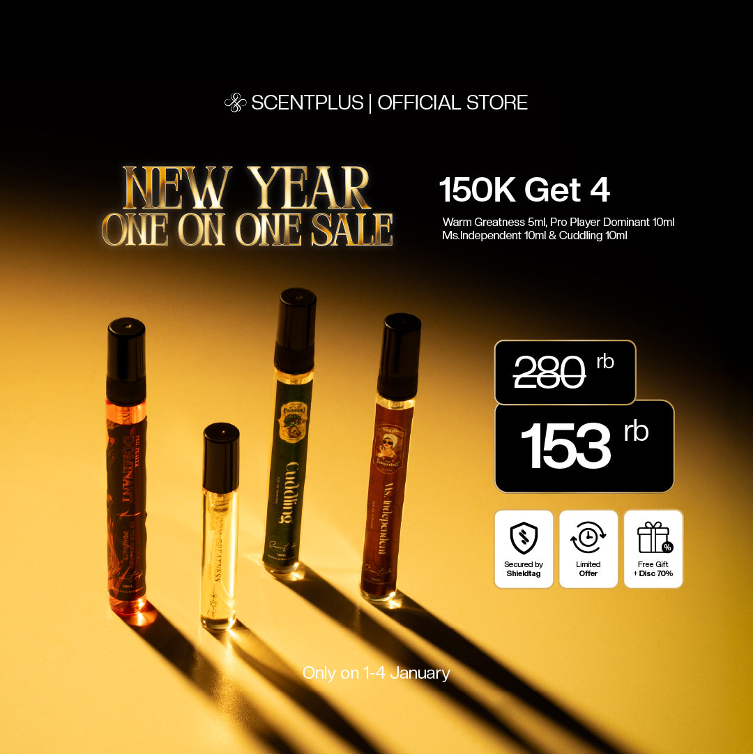 150K GET 4 -  Travel size Warm Greatness, Dominant, Ms Independent, Cuddling - New Year Sale