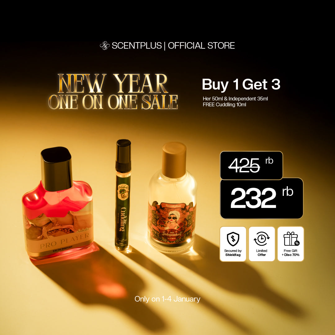 BUY 2 GET 3 Woman Fav - Beli Her 50ml, Ms Independent 35ml, Free Cuddling 10ml - New Year Sale