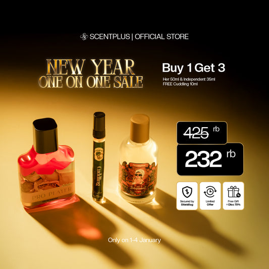 BUY 2 GET 3 Woman Fav - Beli Her 50ml, Ms Independent 35ml, Free Cuddling 10ml - New Year Sale