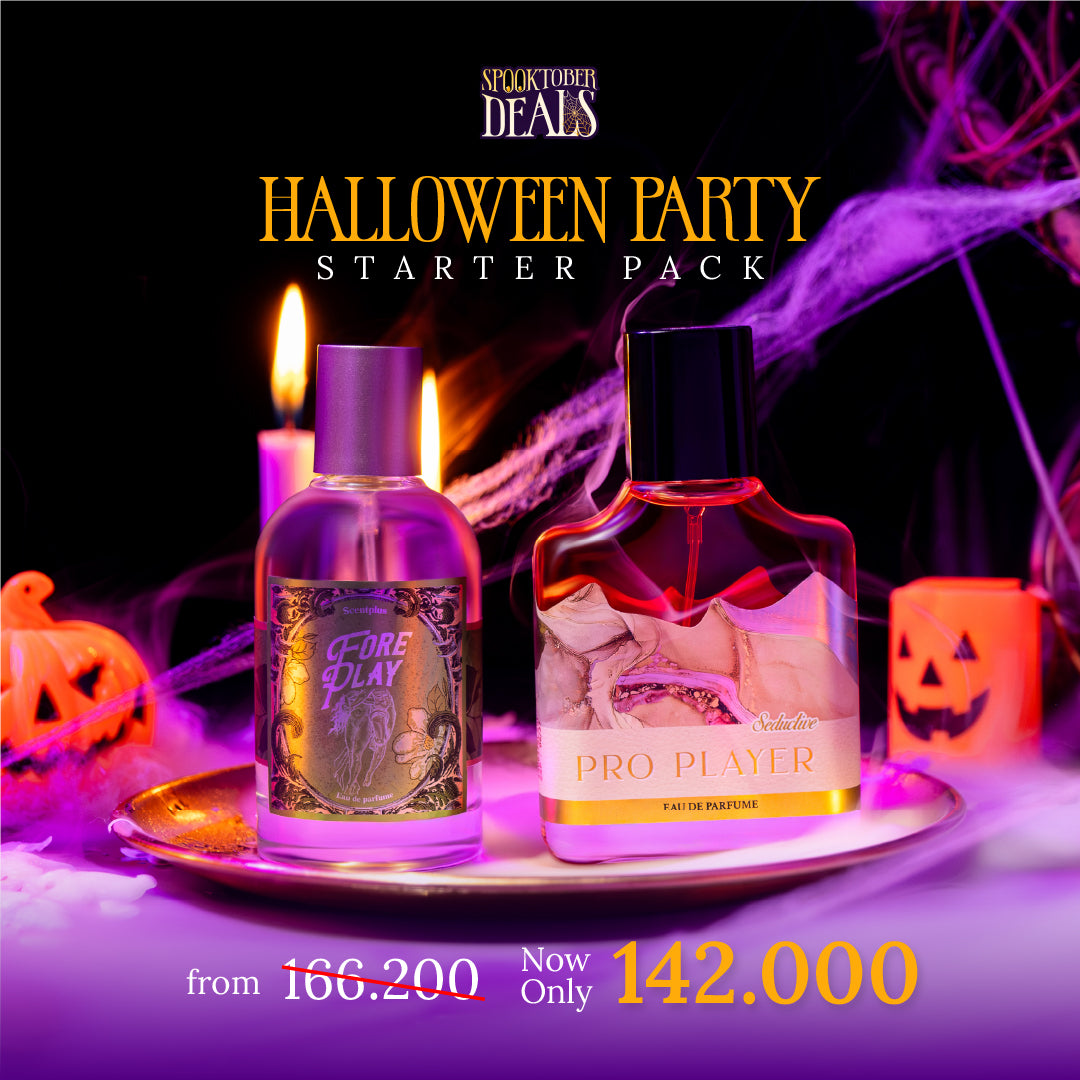 Spooktober Deals Bundling Foreplay - Her Halloween Party Starter Pack Scentplus Parfum Wangi Wanita