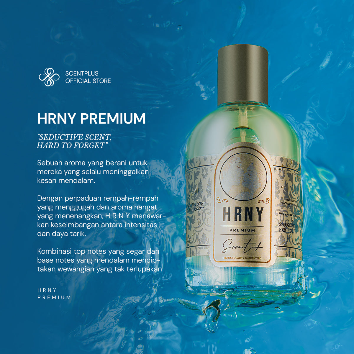 HRNY Premium Eau De Parfume - Scentplus Parfum Pria