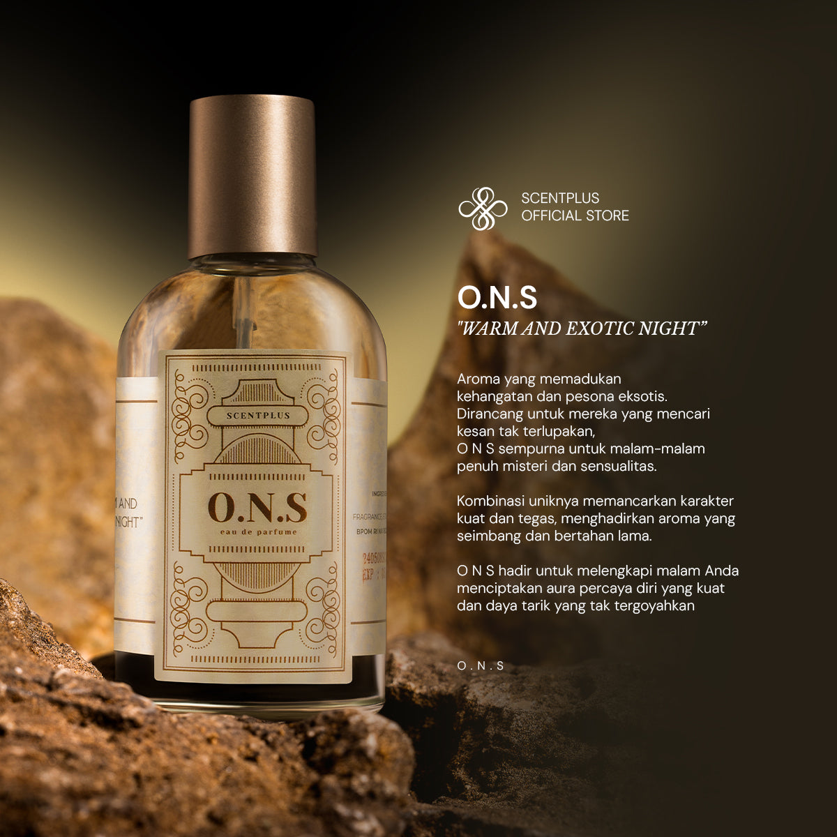 O.N.S Premium Eau De Parfume - Scentplus Parfum Pria