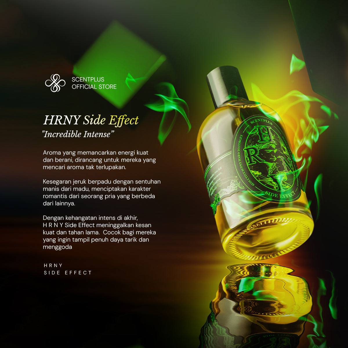 HRNY Side Effect Extrait De Perfume - Scentplus Parfum Pria