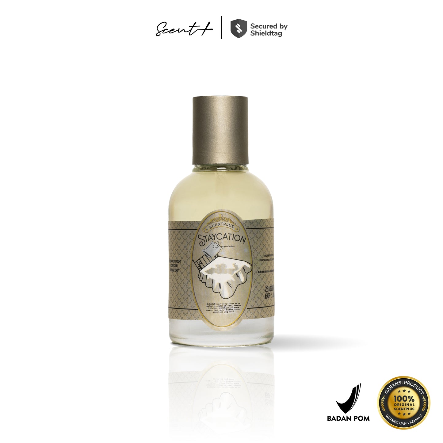 Spesial Website Scentplus Parfum Bundling 35ml Dominant - Staycation - free 10ml